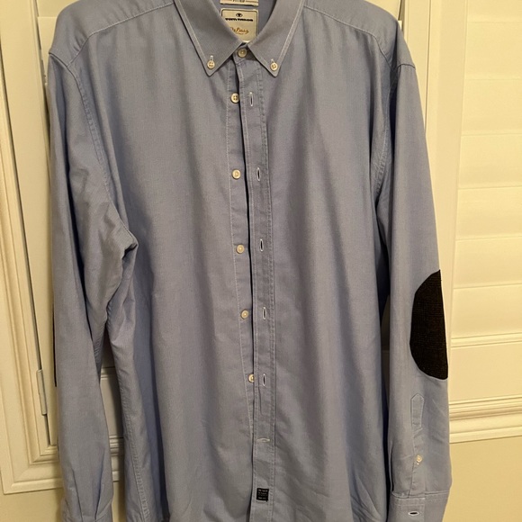 Tom Tailor button down Oxford long sleeve shirt - XL super slim fit - Picture 3 of 9